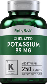 Piping Rock Potassium Gluconate bouteille: apport quotidien facilité