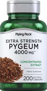 Piping Rock Pygeum, extrait ecorce de pygeum africanum, soutien potentiel à la routine quotidienne.