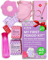 Pixie Cup kit premier-regle-filles-9-12: kit pratique pour accompagner les premières règles en douceur.