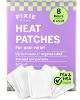 Patch chaleur Pixie Cup discret et durable sur le bas-ventre
