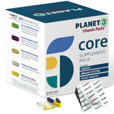 Planet 3 paquets quotidiens, emballage pratique pour routine matinale.