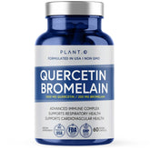 PLANT.O NUTRITION Quercetine Bromélaïne : capsules nutritives, soutien potentiel du système immunitaire.