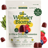 WonderBiome Plant People sur boîte avec étiquette, pratique et compacte.