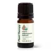 Plant Therapy huile immortelle italicum 5ml, flacon ambré prête à la diffusion aromatique.