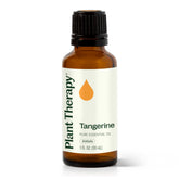 Huile essentielle Plant Therapy mandarine – bouteille 30 ml, parfum frais et apaisant.