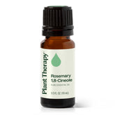 Plant Therapy romarin huile essentielle, bouteille vue rapprochée, aromathérapie rafraîchissante.