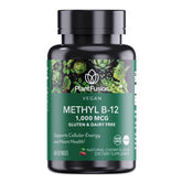 Pastilles sublinguales PlantFusion B12 methyl cerise, énergie soutenue