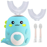 PLAYIKO brosse-dent enfant en forme de U, nettoyage efficace autour des dents.