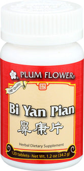 Bi Yan Pian Plum Flower tablettes-nez-inflammation: confort nasal potentiel