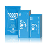 POOOF! Lingettes dissolvantes au micro-mesh pour blanchiment rapide sur les dents.