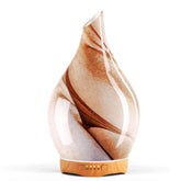 Diffuseur Porseme 280 ml en verre soufflé, design unique pour ambiance zen.
