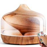 Porseme Diffuseur 500ml, globe en verre soufflé—ambiance relaxante et diffusion longue.