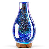 Porseme diffuseur huiles essentielles 3D verre; diffusion douce pour ambiance calme.