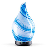Porseme diffuseur d'huiles essentielles en verre 150 ml, brume légère pour relaxation nocturne