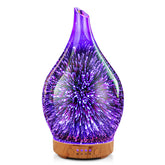 Porseme diffuseur huiles essentielles avec effet 3D en verre pour ambiance zen.