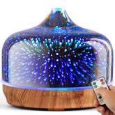 Diffuseur Porseme en verre 500 ml, brume légère pour la détente et l’ambiance.