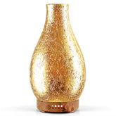 Porseme Diffuseur Volcan Or – verre 3D élégant pour ambiance apaisante à domicile