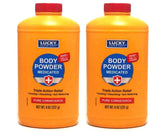 Poudre médicamenteuse LuckySoft, flacon 8 oz, soulage et rafraîchit la peau.