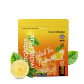 PowderVitamin Électrolytes Poudre Plus — Bouteille pratique pour l'hydratation après l'effort