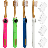 Brosse PRASBURR pour enfant, aventures galactiques, rend le brossage plus amusant.