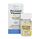 Premama vitamines prénatales en bouteille et gélules, soutien pratique pour la grossesse.