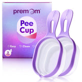 Premom: tasse d'urine pliable pour tests d'ovulation à domicile.