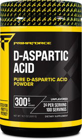 Primaforce Acide D-Aspartique – bouteille 300 g, idéal pour votre routine quotidienne.