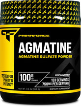 Primaforce Agmatine Sulfate poudre-pot: soutien possible lors des entrainements