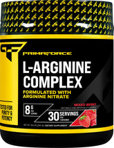 Primaforce L-Arginine Complex, bouteille 30 portions, soutien à l'entraînement.