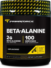 Primaforce Bêta-Alanine Poudre Sans Saveur, flacon 200 g, facile à mélanger.