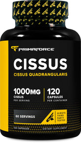 Primaforce Cissus Quadrangularis, capsules 1000 mg, soutien potentiel des articulations pendant l'activité.