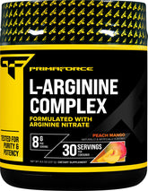 Primaforce Complexe L-Arginine en flacon, soutien potentiel à l'endurance lors de l'entraînement.