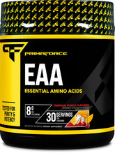 Primaforce Poudre EAA Tropical Punch : bouteille prête à l'entraînement et récupération.