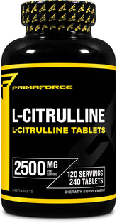 Primaforce L-Citrulline 2500 mg – bouteille facile à intégrer dans la routine.