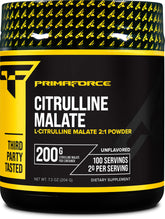 PrimaForce L-Citrulline Malate en poudre 200 g pour énergie pré-entraînement