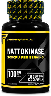 Primaforce Nattokinase en bouteille, facile à intégrer dans votre routine quotidienne.