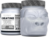 Primal Créatine Monohydrate — emballage 400 g, poudre fine idéale pour l'entraînement