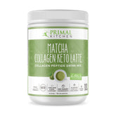 Primal Kitchen Matcha Collagen Keto Latte - poudre: énergie matinale sans sucre avec collagène.