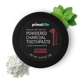 Primal Life Organics poudre au charbon activé pour un nettoyage en profondeur des dents