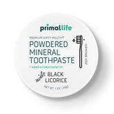 Dirty Mouth de Primal Life Organics – texture fine prêt pour le brossage.