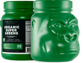 Primal Organic Super Greens flacon mélange fruits – boost nutritionnel quotidien et goût fruité