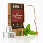 PRIMALS grattoir langue cuivre: haleine fraîche durable.