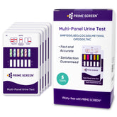 Prime Screen pack-test-urinaire-6-panel : dépistage rapide et fiable de six drogues.