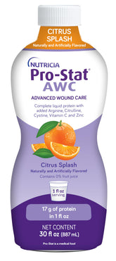 Pro-Stat AWC, bouteille Éclat d'Agrumes prête à boire pour le soutien nutritionnel.