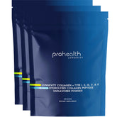 ProHealth Longevity Collagen Poudre Bouteille: aperçu du flacon et bienfaits potentiels pour peau et articulations