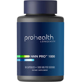 ProHealth NMN Pro 1000 – capsules végétales faciles à avaler pour énergie potentielle