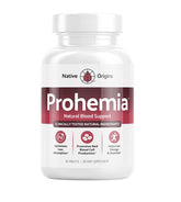 Prohemia: bouteille de comprimés, soutien potentiel pour les globules rouges et énergie