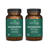 Prominent Nutrition Resveratrol capsules 500 mg – dose pratique et goût neutre.