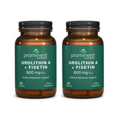 Prominent Nutrition Urolithin A + Fisetin – bouteille prête pour soutenir énergie et récupération.
