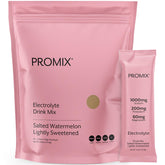Promix Nutrition Électrolytes, sachet unitaire pastèque, hydratation pratique.